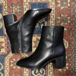 Solsana black booties